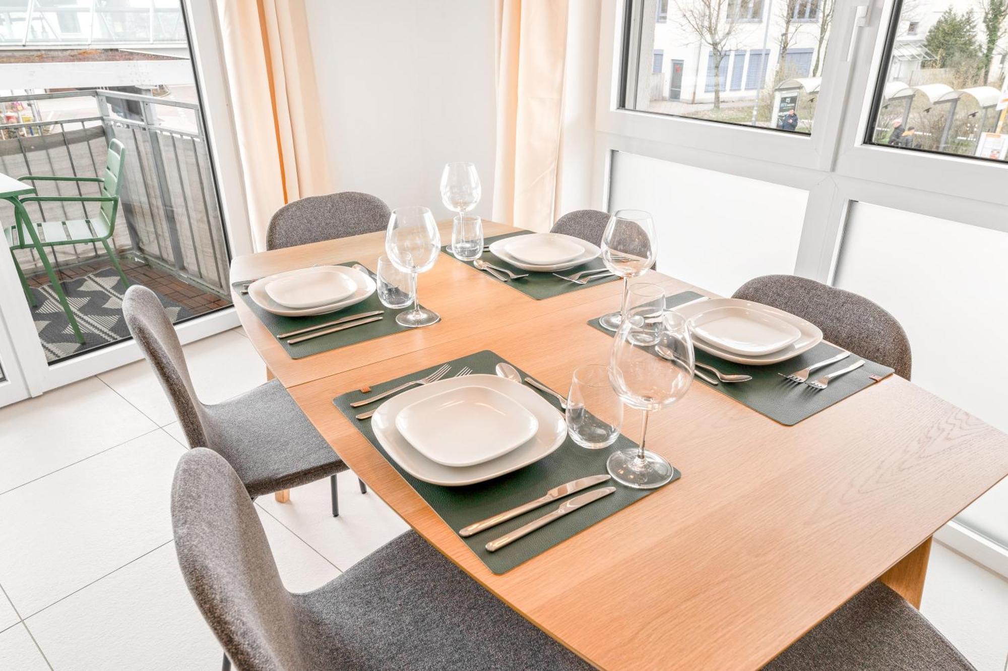 Design-Apartment - Kueche - Parken - Zentral ラインフェルデン＝エヒターディンゲン エクステリア 写真
